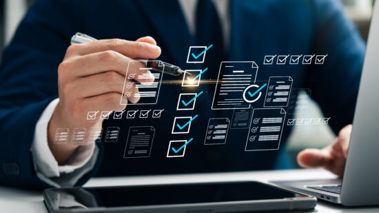 Business performance checklist and tracking, Take online digital form checklist surveys.